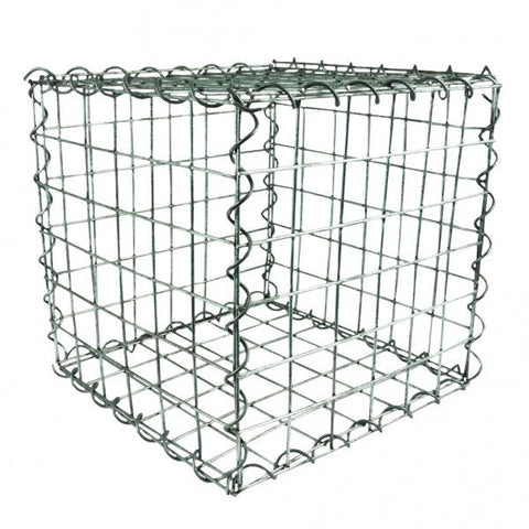 Galvanised Gabion - 1.5 x 1 x 0.5m - 3" x 3" Mesh - 3mm Wire