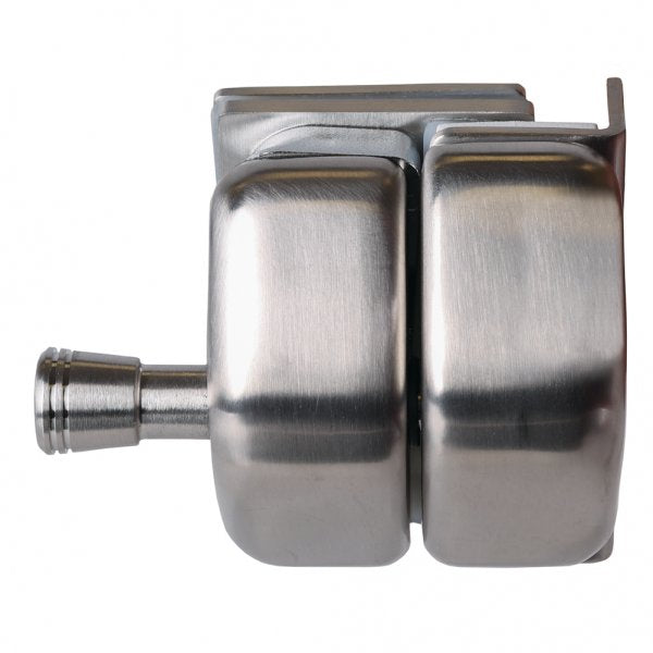 Glass to Square Post Magnetic Latch Suits 8 - 12mm glass