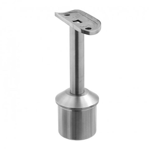Handrail Bracket with Fixed Saddle - 42.4mm - 316l
