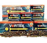 Vortex 5 x 70mm Zinc & Yellow Waxed Screws Box 200