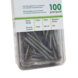 UltraShield Coloured Screws Pack 100