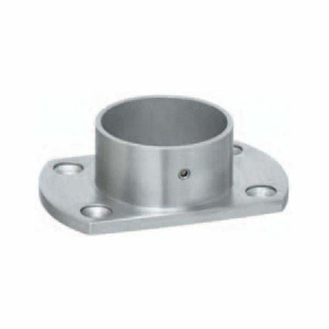 Wall Flange Square Edge External Fit - 48.3mm - 316l