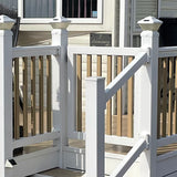 Super Rail Caravan Custom Size UPVC Balustrade_Gate